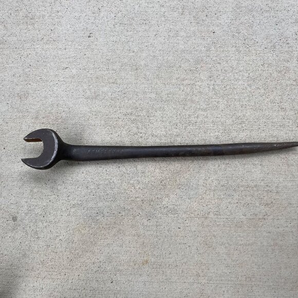 Vintage Armstrong 1-1/2" Spud Wrench Offset 1.5 Open End - Picture 5 of 8